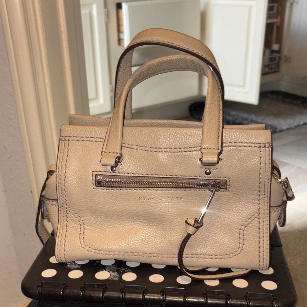 Marc Jacobs Black Drawstring Crossbody Bag